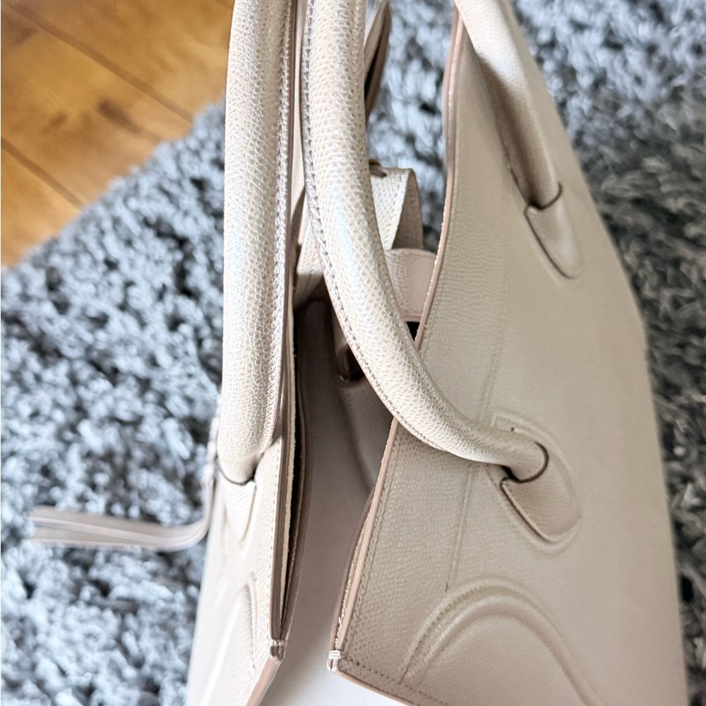 Celine Gray Leather Tote - Picture 15 of 16